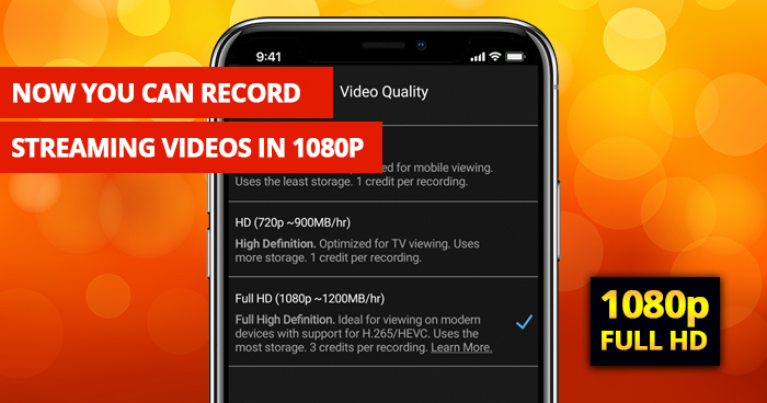 Record Streaming Videos in 1080p (FHD) with PlayOn Cloud