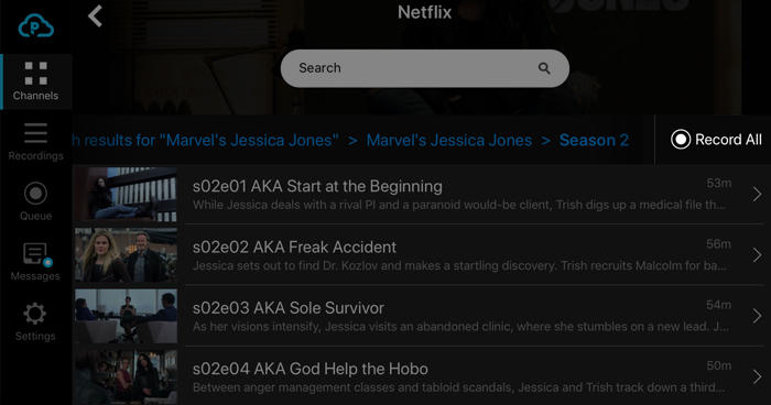 Record every episode of your favorite show with one click!