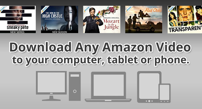 can i download amazon prime movies to my pc