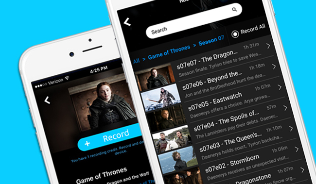 Record & Download Game of Thrones